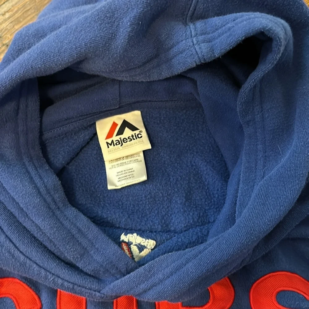 Kids 10/12 Majestic Cubs Sweatshirt Hoodie